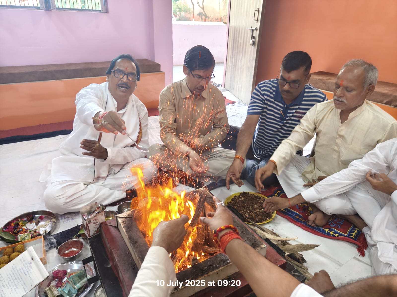 Basant Panchami stage